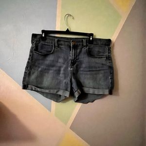 Blue Light Wash Shorts